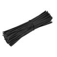 thumbnail image 4 of Unique Bargains Twist Ties Metal, Plastic 100mm x 1.8mm Plastic Black Cable Cord Ties 500pcs, 4 of 4