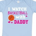 thumbnail image 4 of Inktastic I Watch Basketball with Daddy Boys or Girls Baby Bodysuit, 4 of 5