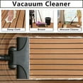 thumbnail image 2 of HJDECK Boat Flooring EVA Foam Carpet Faux Teak Self-Adhesive Non-Skid Fits for Sea Deck Marine Yacht RV Boat Flooring Mats/Decking Pad 94"x 35", 2 of 9