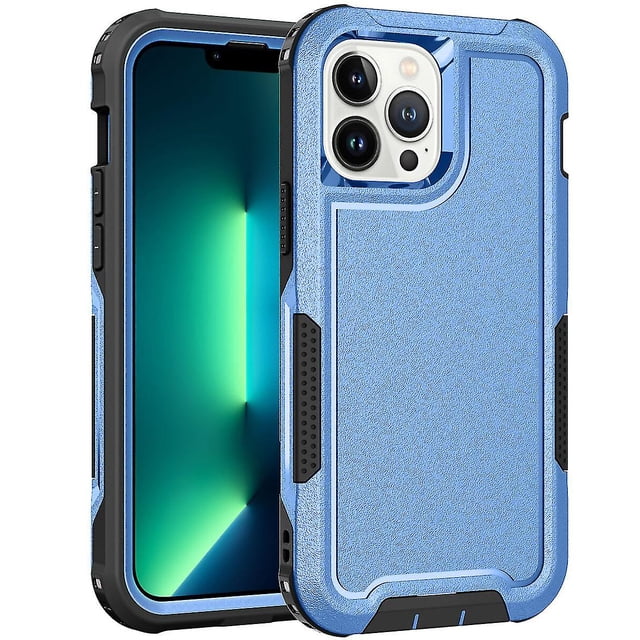 Estuche de carga inalámbrica para iPhone 14 Pro Max, protección para cámara, protección en las cuatro esquinas y protección para botones.