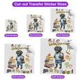 thumbnail image 5 of Welcome Labrador Retriever Back to School Vintage Retro Cutout Transfer Sticker Lab Dog Lover Gifts Transparent Decal Art Decor - 02012, 5 of 5
