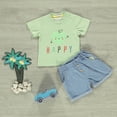 thumbnail image 2 of Joyful Apple 2-Piece Tee & Denim Shorts Set, 2 of 5