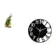 thumbnail image 5 of Figura de escritorio,Estante de estatua de pavo real para escritorio,decoración del hogar,Reloj de pared grande,Reloj de pared acrílico silencioso moderno,Reloj de pared grande para, 5 of 8