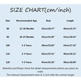 thumbnail image 3 of Staki Girl Long Sleeve Dress Girls Dress Kids Crew Neck Long Sleeve Cute Fall Winter Dresses for Toddler Girls(Red,3-4 Years), 3 of 9