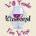 thumbnail image 3 of CafePress - Will Trade Husband For Wine Light T Shirt - Men's Classic Graphic T-Shirt, 3 of 4