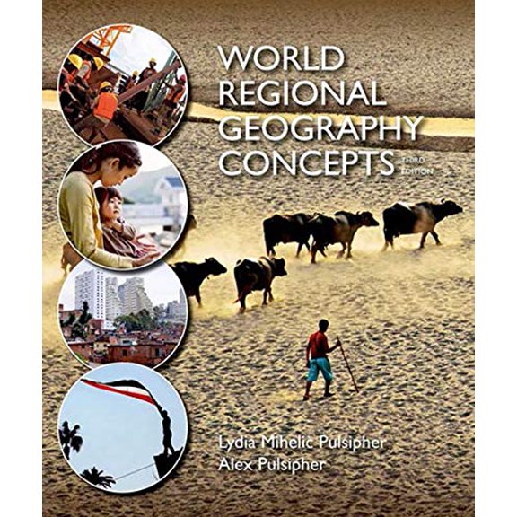 World Regional Geography Concepts (Paperback) by Lydia Mihelic Pulsipher, Alex Pulsipher