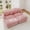 Pink, variant on Eyisean 68" Chenille Modular Sectional Sofa, Modern Loveseat Couch with Pillows & Upholstered, 2 Seat Deep Seat Sofa with Sphere Wood Legs, Comfy Cloud Couches for Living Room, Bedroom, Apartment