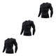thumbnail image 1 of Guardurnaity Ropa interior térmica para hombre, medias de secado rápido, capas base para esquiar en invierno, ropa deportiva de manga larga para Type1 NO1, 1 of 6