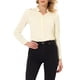 thumbnail image 1 of CAMISA DE BOTONES DE MANGA LARGA EN V ELEGANTE PARA MUJERES CHIC XS BEIGE, 1 of 6