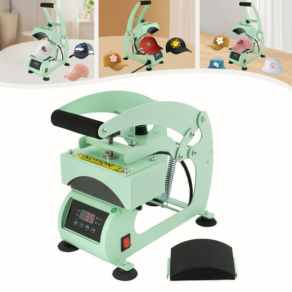 Modern Hat Heat Press Machine with Digital LCD Timer & Temperature Control for Caps CH2310-2