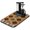 Dish Dryin, variant on Dish Drying Mat with Wood Grain Design - Super Absorbent Diatomite Coffee Mat, Reusable and Durable Under Appliance Pad, Heat-Resistant Rustic Kitchen Mat with Artistic Appeal