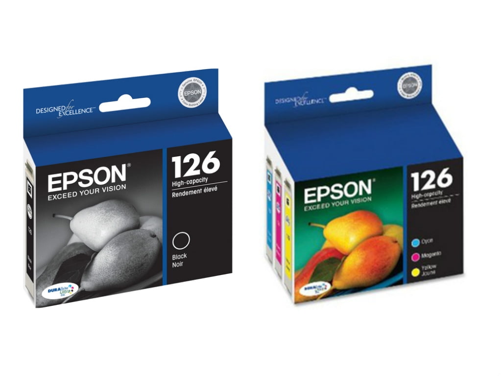 Epson 126 Ultra High Capacity Ink Cartridge Complete Color Set 9460