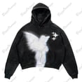 thumbnail image 4 of Suéter con capucha retro con estampado de calle alta, chaqueta holgada de gran tamaño gótica para hombre y mujer, ropa de calle para parejas, ropa de tendencia Y2K, sudaderas, 4 of 4