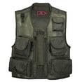 thumbnail image 3 of Fishing Photography Vest Summer Multi Pockets Mesh Jackets Quick Dry Waistcoat, 3 of 7