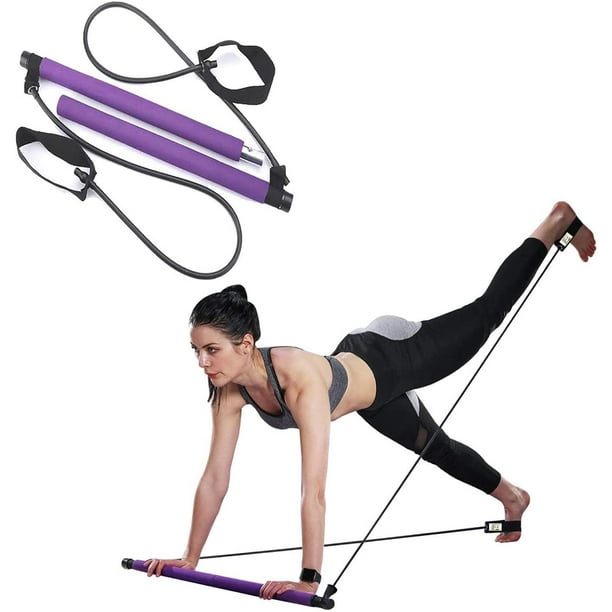 Yoga Pilates Bar with Resistance Bands