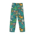 thumbnail image 5 of Fotbe Jungle Animals Men's Pajama Pants,Sleepwear Pants,Pj Bottoms Drawstring And Pockets-XX-Large, 5 of 9