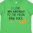 thumbnail image 4 of Inktastic I Love My Abuelo to the Moon and Back Boys or Girls Toddler T-Shirt, 4 of 5