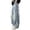 8Blue13, variant on XAOFW Casual Girls Denim Pants Elastic Waist Side Bow Relaxed Fit Wide Leg Jeans Trousers For Kids Autumn Everyday Wear Breathable Bottoms 4-5 Years