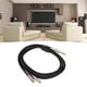 thumbnail image 5 of Cable De Micrófono, 3 M / 9,8 Pies Conector Chapado En Oro Estéreo Compacto 6,35 Mm TRS A 2RCA Divisor Blindaje De Doble Capa Para Sistema De Cine En Casa Para Receptor AV, 5 of 8