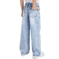thumbnail image 5 of JUMEYU Boys' Jeans Boy's Skinny Fit Fashion Washed Denim Jeans Pants Size 11-13 (Blue,11-13 Years), 5 of 5