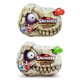 thumbnail image 2 of Figuras de juego ZURU Smashers Dino Island Mini T-Rex Battles, desempaquetado sorpresa, minicalavera, arena de limo, juguetes coleccionables, regalos para niños, 2 of 4