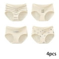 thumbnail image 2 of FJUCHAI Toddler Girls High-Waisted underwear Baby Cartoon Stretch Panties Kids Cotton Not Pinch Briefs for 6M-9Y, 2 of 8