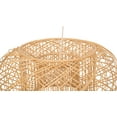 thumbnail image 2 of Kouboo Bamboo Crisscross Pendant Lamp, Woven Chandelier Pendant Light Fixture Asian Ceiling Lamp Lighting For Dinging Room, Kitchen, Natural Color, 2 of 5