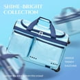 thumbnail image 2 of Bolso de baile Rolling Fanwoli 23 con perchero impermeable azul, 2 of 7