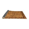 thumbnail image 2 of Ahgly Company Indoor Rectangle Abstract Orange Modern Area Rugs, 5' x 7', 2 of 4