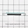 thumbnail image 2 of Genuine Frigidaire 131601000 Dryer Idler Spring, 2 of 4