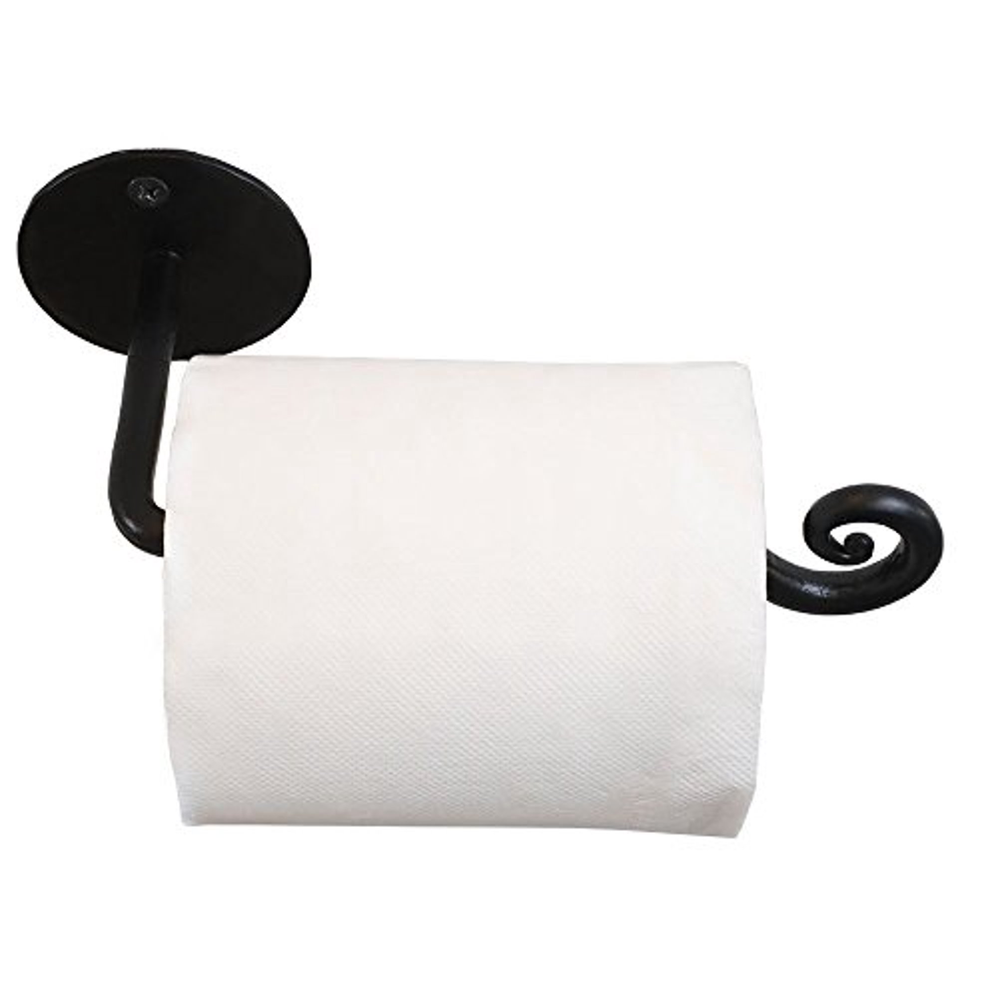 Marie Decor Blacksmith Handmade Wrought Iron Toilet Paper Holder Black Iron Bathroom Accessories Farmhouse Vintage Rustic Easy To Install Strong Sturdy Wall Mount Toilet Paper Hanger Walmart Canada