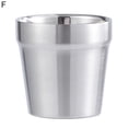 thumbnail image 1 of ENJOYW 175ML Tasse à Eau Résistant à la Chaleur en Acier Inoxydable Minimaliste Double Couche Conception Tasse à Boire Fournitures Ménagères Tasse à Eau, 1 of 7