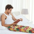 thumbnail image 5 of Bixox Men's Cute Cartoon Cat Patterned Pajama Pants with Pockets Lounge Clothes for Home, 5 of 5