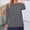 Dark Gray, variant on Women's Cotton Tops Loose Fit Casual V-neck Tops Cotton Linen Pleated Belt Pocket Boho Beach Gauze Blouses Loose Fit V Neck Ladies Blouse Women's Blouses & Button-down Shirts Beige L