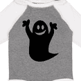 thumbnail image 4 of Inktastic Happy Halloween Cute Ghost Boys or Girls Long Sleeve Baby Bodysuit, 4 of 5
