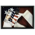 thumbnail image 4 of 10x16 Minimalist Shadow Box Black Picture Frame - UV Acrylic, Backing, Hanging Hardware, 4 of 8