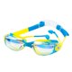 thumbnail image 4 of Gafas de natación para niños, gafas de piscina, impermeables, visión clara, con tapones para los oídos, antivaho. Amarillo Azul, 4 of 9