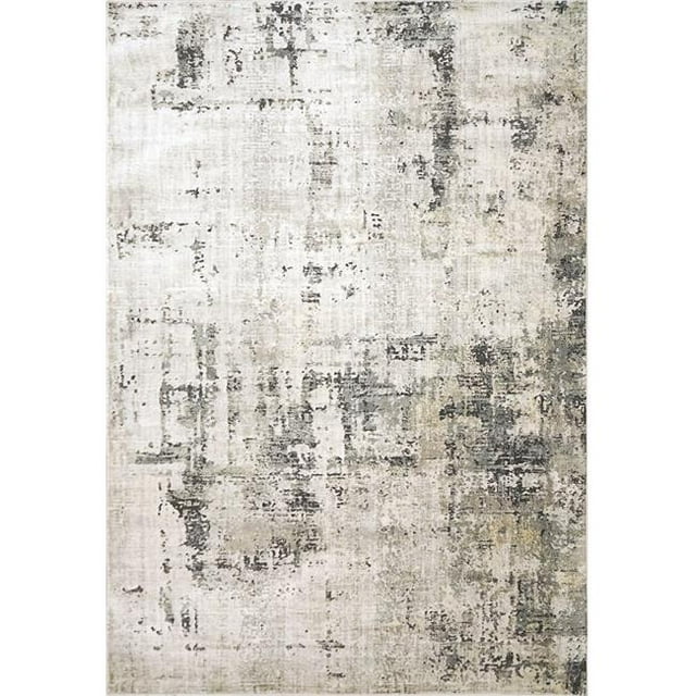 Dynamic Rugs ON246877190 2 ft. x 3 ft. 5 in. Onyx 6877 Rectangle Contemporary Area Rug - 190 Light Grey