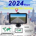 thumbnail image 3 of GPS Para Coche Con Pantalla Táctil, Planificación De Ruta Con Pantalla Táctil 2.5D Para Auto De 7 Pulgadas Para Navegador GPS Para Coche Para Coche, 3 of 7