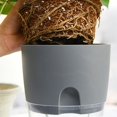 thumbnail image 2 of Flower Pot Anti-deform Detachable Good 2 Layer Self-watering Succulent Plant Pot, 2 of 4