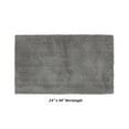 thumbnail image 3 of Better Trends Bath Room Rugs Tufted 100% Polyester 24" x 40" Bath Rug, Water Absorbent Non-Slip Bath Mat Machine Washable Micro Plush Collection - Gray, 3 of 6