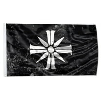 Yanbooch Far Cry Flag, Eden's Gate Black Flag banner with Grommets Man cave Decor 3x5Feet