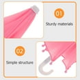 thumbnail image 6 of WRISTBIQUE Miniature Umbrella Small Umbrella Toy Pink Cloth 1Pcs, 6 of 10