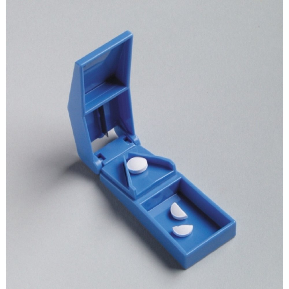 McKesson Pill Cutter Stainless Steel Blade Blue