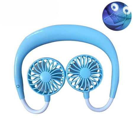 

Bangcool Neck Hanging Fan USB Rechargeable Portable Adjustable Sport Fan Outdoor Fan