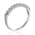 thumbnail image 2 of Vir Jewels 1/2 CTTW I1-I2 Diamond Wedding Band 14K White Gold Prong Ring Round Size 9.5 Female Adult, 2 of 8
