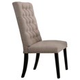 thumbnail image 1 of Best Master Furniture Michelle Rustic Black Dining Side Chairs, Rustic Black (Set of 2), 1 of 3