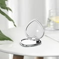 thumbnail image 5 of Easygdp Glowing Butterfly Travel Makeup Mirror, 2X Magnifying Mirror 2-Sided Travel Essential Mirror, Magnetic Portable Mirror-Heart Shape, 5 of 9