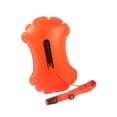 thumbnail image 3 of natación, flotador remolque, bolsa playa para exteriores, saco flotante impermeable, bolsa deriva para entrenamiento natación en Naranja, 3 of 8
