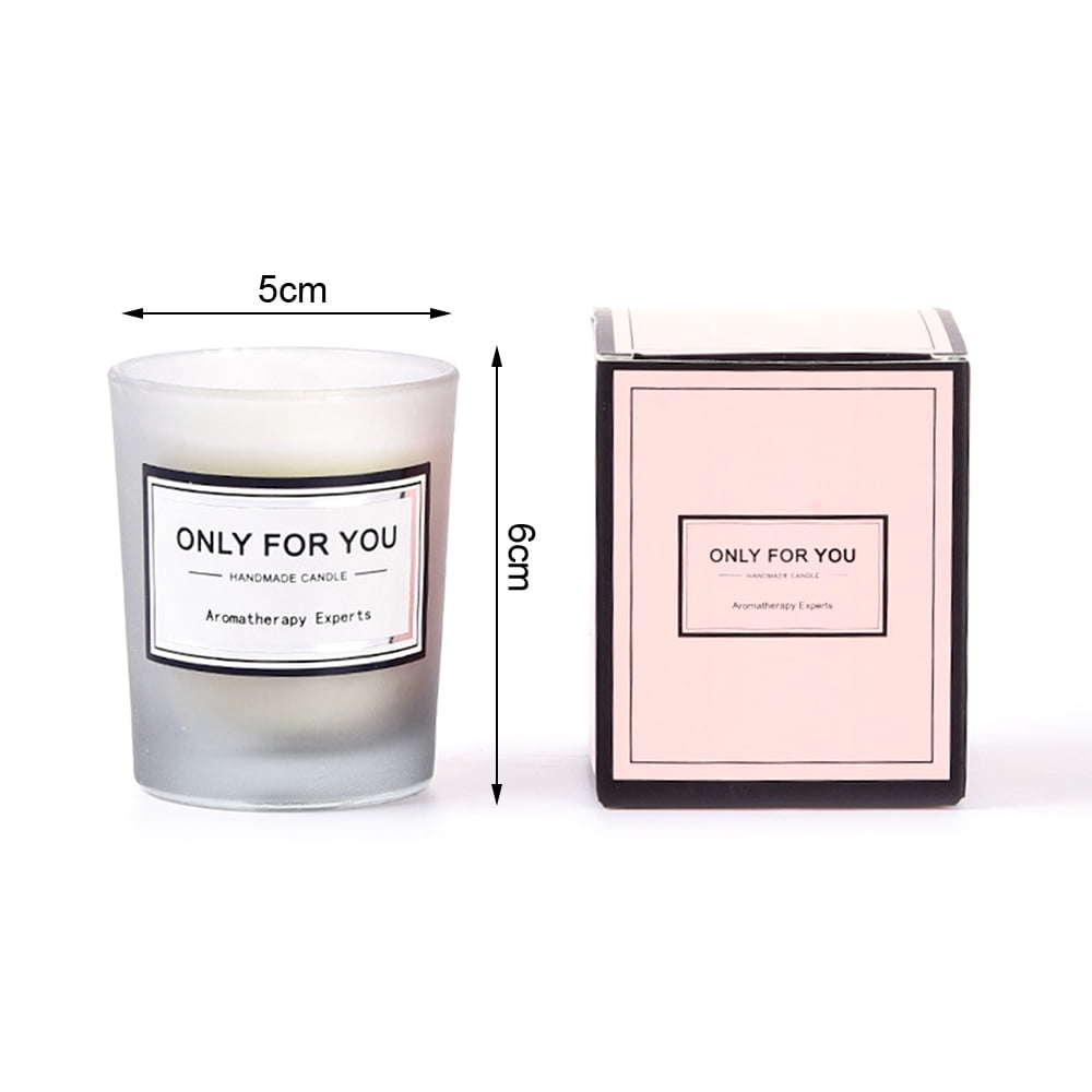 Romantic Natural Scented Candle, Floral scented candles clearance